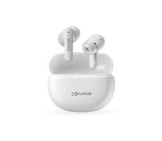 A4tech B25 bílá / Bluetooth sluchátka do uší / mikrofon / Bluetooth / nabíjecí pouzdro