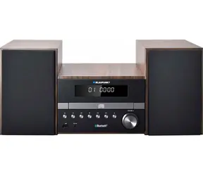 BLAUPUNKT MS46BT hnědá / audio systém / až 300W / CD / MP3 / Bluetooth / FM / USB / budík / dálkový ovladač 