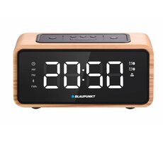 BLAUPUNKT CR65BT dřevo / rádio budík / LED displej / stmívatelný / bluetooth