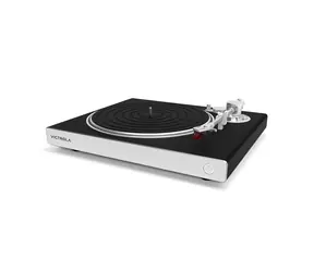 Victrola VPT-2500-BSL-INT Hi-Res stříbrná / Gramofon / 2 rychlostní / BT / RCA / předzesilovač