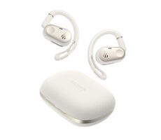 EDIFIER Comfo Flex Open-Ear bílá / bezdrátová sluchátka / mikrofon / TWS / Bluetooth 5.4 / IP55 / dobíjecí pouzdro 