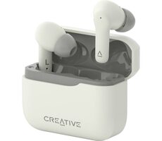Creative Zen Air Plus bílá / bezdrátová sluchátka / mikrofon / Bluetooth / IPX4