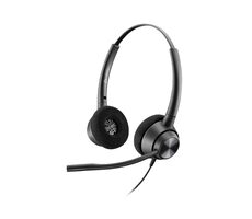 Poly EncorePro 350 černá / Náhlavní souprava / mikrofon / dvě sluchátka / USB-A