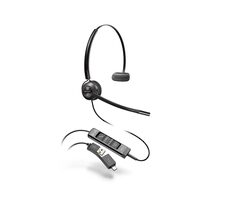 Poly EncorePro 545 černá / Náhlavní souprava / mikrofon / jedno sluchátko / USB-A