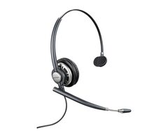Poly EncorePro 710D černá / Náhlavní souprava / mikrofon / jedno sluchátko / USB-A