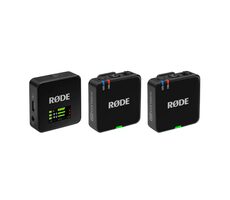 Rode Wireless GO Gen 3 černá / bezdrátový mikrofonní systém / 2x vysílač a 1x přijímač / 3.5mm jack / USB-C