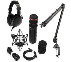 Rode XCM-100 Bundle / mikrofony RODE XCM-100 & RODE XDM-100 / sluchátka RODE NTH-100 / držák RODE PSA1+