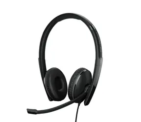 EPOS ADAPT 160T černá / kancelářská sluchátka s mikrofónem / ANC / USB-C