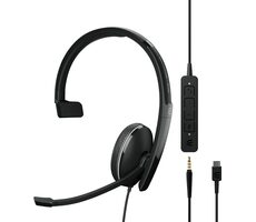 EPOS | Sennheiser ADAPT 130 USB-C II / náhlavní soustava / mikrofón / 3.5 mm / USB-C 