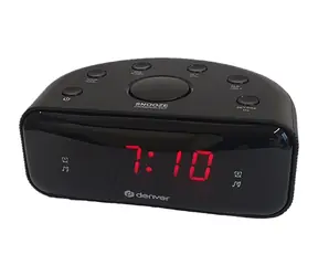 Denver CR-430MK2 černá / Radiobudík / PLL FM