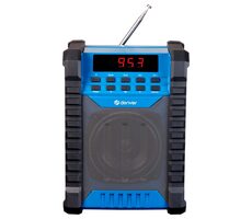 Denver WRB-60 / aku stavební rádio / FM / BT / Li-ion 2000 mAh / IP54