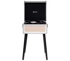 Denver VPR-250 / Gramofon / s rádiem / vestavěné reproduktory / výstup na sluchátka