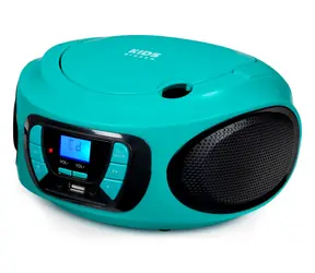 Bigben CD62BLUSBBT modrá / Přenosný CD přehrávač / MP3 / FM / BT / 4x LR14 