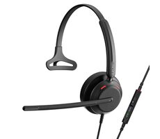 EPOS IMPACT 730T černá / drátová jednostranná sluchátka / mikrofón / USB-C a USB-A / 1.8 m