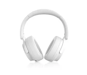 Niceboy Stellar bílá / Bezdrátová sluchátka s mikrofonem / skládací / ANC / Bluetooth 5.4 / AUX / IPX4