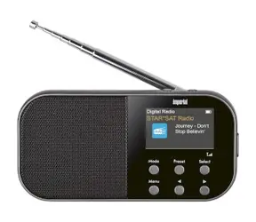 Imperial DABMAN 15 černá / Přenosné rádio / DAB+ / FM / BT / 3.5 mm 