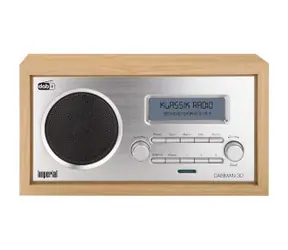 Imperial DABMAN 30 dřevo / Digitální rádio / 6W / DAB+ / FM / 2.75" display 