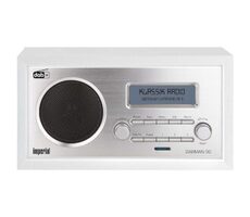 Imperial DABMAN 30 bílá / Digitální rádio / 6W / DAB+ / FM / 2.75" display 