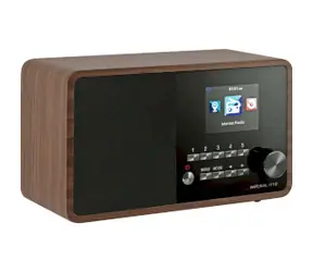 Imperial i110 (V2) hnědá / Internetové rádio / Wi-Fi / USB / BT / budík / mobilní aplikace 