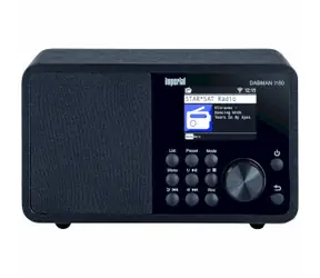 Imperial DABMAN i160 černá / Hybridní rádo / Wi-Fi / DAB+ / FM / BT 