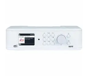 Imperial DABMAN i460 bílo-stříbrné / Multifunkční rádio / 20W / DAB+ / FM / BT 