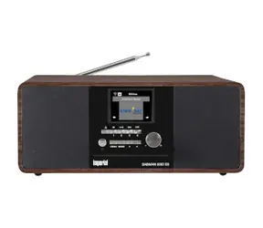 Imperial DABMAN i200 hnědá / Multifunkční rádio /  DAB+ / FM / Internet / BT / CD