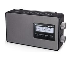 Rozbaleno - Panasonic RF-D10EG-K černá / Přenosné rádio / FM / DAB+  / rozbaleno
