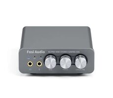 Fosi Audio K5 Pro / Sluchátkový zesilovač/DAC / 3.5mm jack / OPT / COAX / RCA