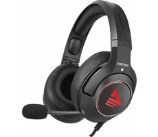 Rozbaleno - SAVIO SAVIO VERTIGO černá / herní sluchátka s mikrofonem / 7.1 / 3.5mm jack / 2.2 m  / rozbaleno