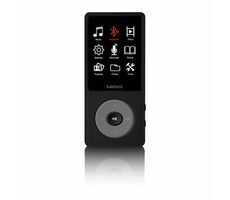 Rozbaleno - Lenco Xemio 860 černá / MP3 & MP4 přehrávač / 2.4" TFT / 8GB / MicroSD / 3.5 mm / rozbaleno