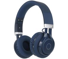 SENCOR SEP FRIEZA Blue modrá / Dětská bezdrátová sluchátka / Bluetooth 5.3 / 3.5 mm jack / 400mAh / USB-C 