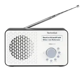TechniSat VIOLA 200 bílo-černá
