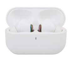 SENCOR SEP SHEEN bílá / Bezdrátová sluchátka / mikrofon / Bluetooth 5.3 / ANC / dobíjecí pouzdro