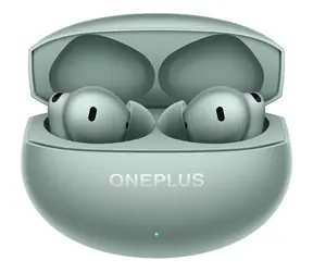 OnePlus Buds 4 Zen Green / Bluetooth sluchátka s mikrofonem / BT 5.4 / IP55 / ANC
