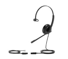 Yealink YHS34 Mono / Mono náhlavní souprava / mikrofon / QD & RJ9 / pro IP telefony