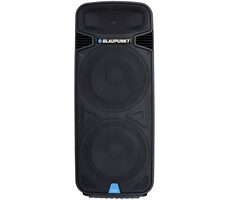 BLAUPUNKT PA25 čermá / přenosný párty reproduktor / 1900W / Bluetooth / karaoke / FM 