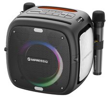 Rozbaleno - C-TECH Impressio Qubis / Párty reproduktor / 80W / Bluetooth / 3.5mm / USB / IPX6 / rozbaleno