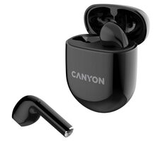 CANYON TWS-6 černá / sluchátka s mikrofonem / BT 5.3 / pouzdro 400mAh