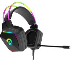 CANYON CND-SGHS9A černá / Herní headset / RGB podsvícení / USB & 3.5mm jack / 2m 