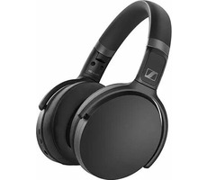 Rozbaleno - SENNHEISER HD 450BT černá / Bezdrátová skládací sluchátka / mikrofon / Bluetooth 5.0 / aptX / ANC / rozbaleno