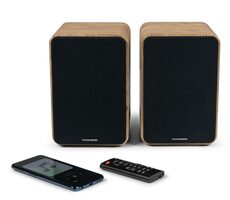 Thomson WS602DUO hnědá / HiFi reproduktory / 2.0 / BT 5.0 / RCA / 100W