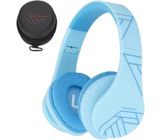 PowerLocus P2 Kids Blue / Dětská bezdrátová sluchátka s mikrofonem / Bluetooth 5.3