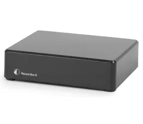 Pro-Ject Record Box E černá / předzesilovač pro MM & MC přenosky s D/A převodníkem