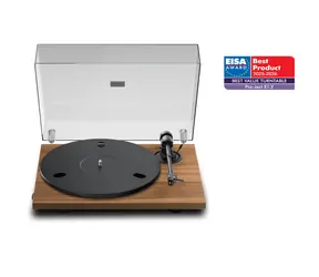 Pro-Ject E1.2 + Pick It MM E - Walnut / Gramofon / řemínkový / RCA kabel 1.23m