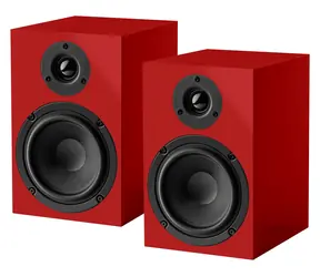 Pro-Ject Speaker Box 5 E high gloss red / 2-pásmová regálová reprosoustava / 2x 35W / pasivní