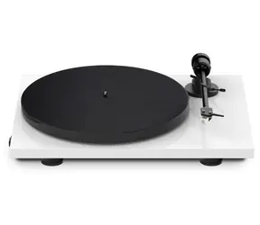 Pro-Ject E1 BT + AT3600L - White / Gramofon / řemínkový / RCA kabel 1.23m