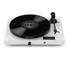 Pro-Ject JukeBox E1 + OM5e white / Gramofon / Silikonový řemínek / Bluetooth / 2x 50W