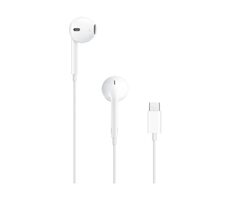Apple EarPods (2024) bílá / Sluchátka s mikrofonem / USB-C