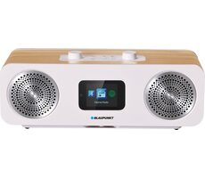 Rozbaleno - BLAUPUNKT IR50DAB bílá / internetové rádio / 20W / DAB+ / FB / budík / dálkový ovladač / TFT displej / rozbaleno