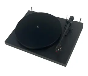 Pro-Ject Debut E Carbon + Ortofon 2M-Red satin black / Gramofon / řemínkový